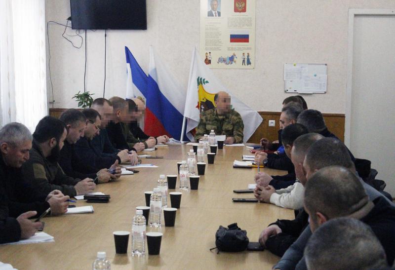 В Херсонской области состоялось заседание координационного совета регионального Управления Росгвардии