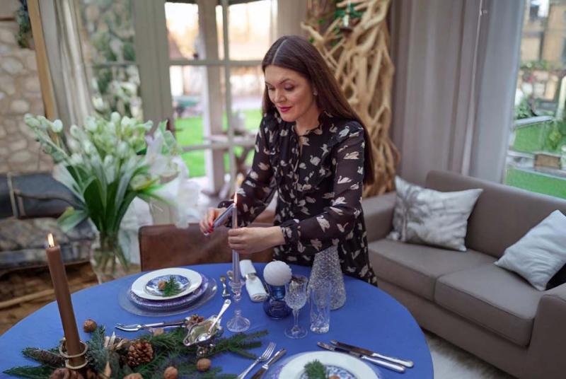 Антиквар Регина Ван Влит: новогодняя сервировка с антикварной посудой — советы и примеры