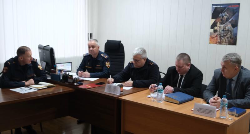 В Орле росгвардейцы подвели итоги года с представителями частных охранных предприятий